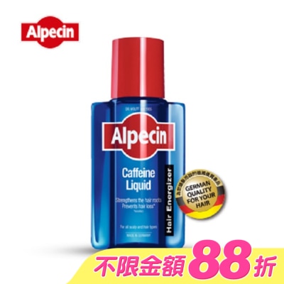 Alpecin - Alpecin 咖啡因頭髮液 200ml【屈臣氏】
