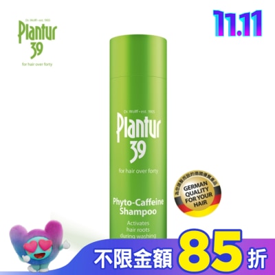 Plantur Plantur 39植物與咖啡因洗髮露-細軟及脆弱髮質250ml【屈臣氏】