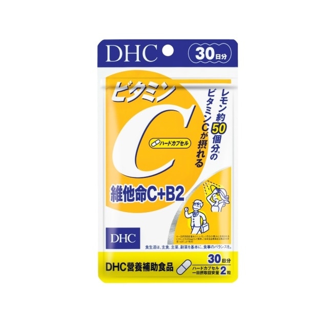 DHC 維他命C+B2(30日份)-60粒