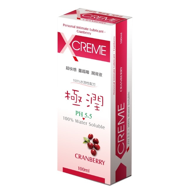 XCREME超快感 蔓越莓潤滑液 100ml