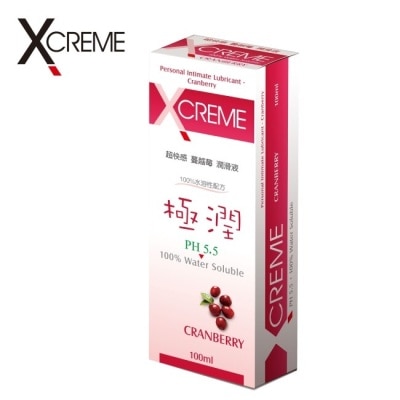 X-CREME XCREME超快感 蔓越莓潤滑液 100ml