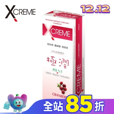 X-CREME XCREME超快感 蔓越莓潤滑液 100ml