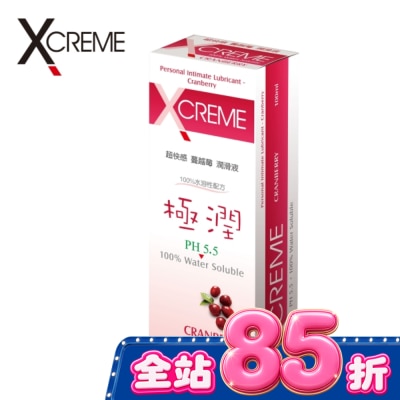 X-CREME - XCREME超快感 蔓越莓潤滑液 100ml image