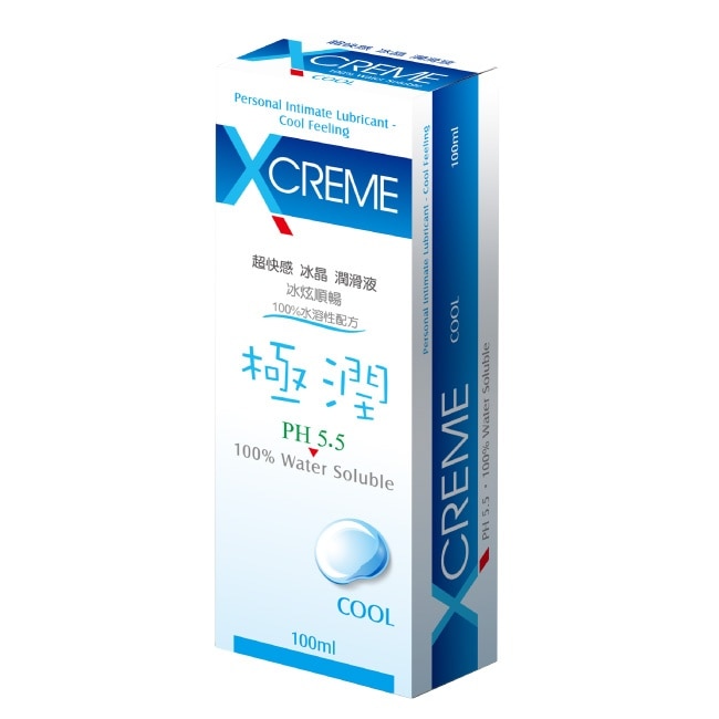 XCREME超快感冰晶潤滑液100ml