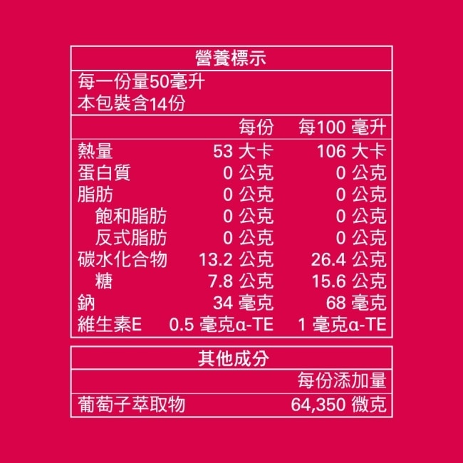 白蘭氏活顏馥莓飲(14瓶裝)升級版添加維生素E(出好氣色)