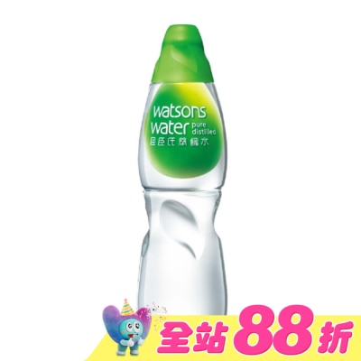 Watsons 屈臣氏 - 屈臣氏蒸餾水800ml