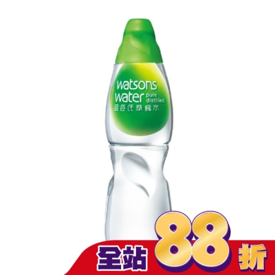 Watsons 屈臣氏 - 屈臣氏蒸餾水800ml