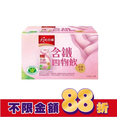 Quaker 桂格 天地合補 含鐵玫瑰四物飲120ml*6入
