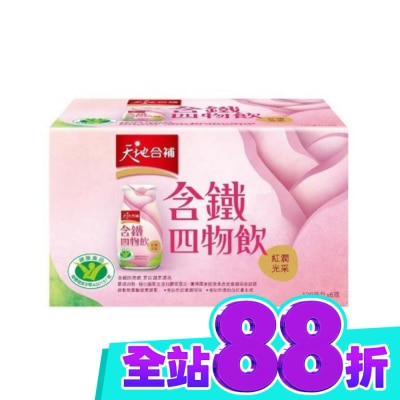 Quaker 桂格 天地合補 含鐵玫瑰四物飲120ml*6入 image