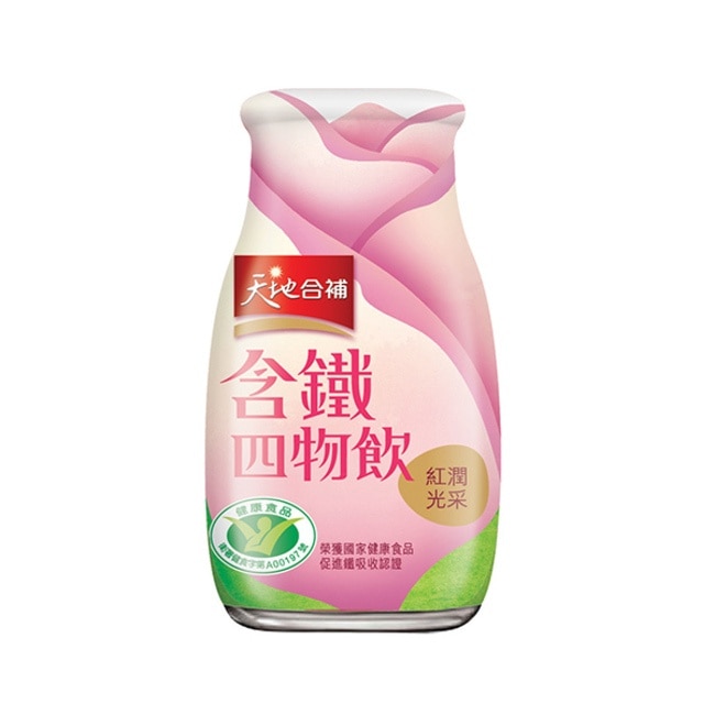 天地合補 含鐵玫瑰四物飲120ml*6入
