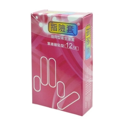 FINDOM 水果口味指用型衛生護套12入/盒
