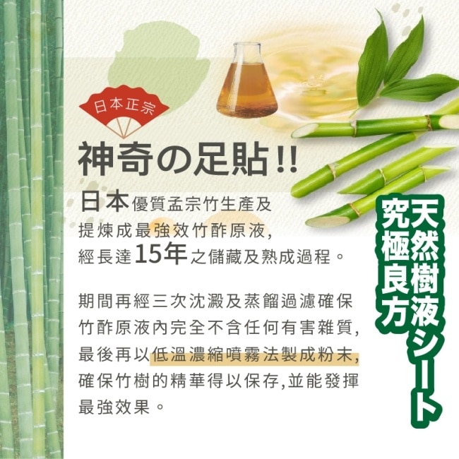 日本原裝竹酢保健貼(24入)
