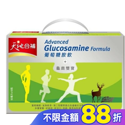 Quaker 桂格 天地合補葡萄糖胺飲60mlx18入