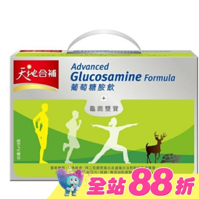 Quaker 桂格 - 天地合補葡萄糖胺飲60mlx18入