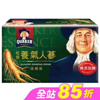 Quaker 桂格 - 桂格養氣人蔘無糖配方60ml*6入