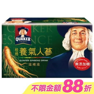 Quaker 桂格 - 桂格養氣人蔘無糖配方60ml*6入 image