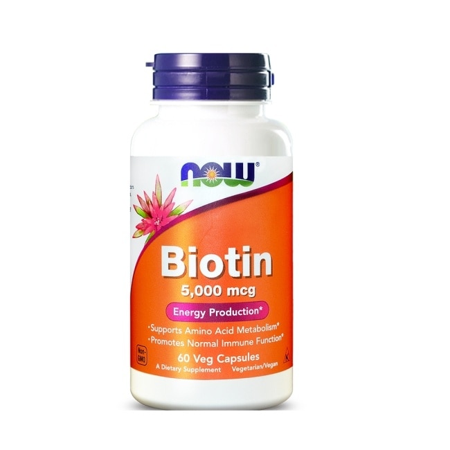 NOW健而婷 生物素 5000mcg (60顆/瓶)