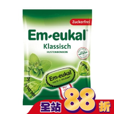 DRCSOLDAN德國索丹 - 德國索丹潤喉糖(尤加利薄荷)75g