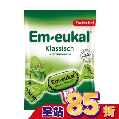 DRCSOLDAN德國索丹 德國索丹潤喉糖(尤加利薄荷)75g