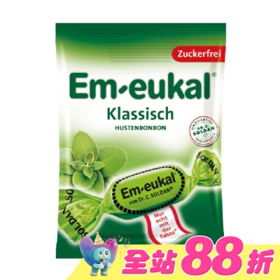 DRCSOLDAN德國索丹 - 德國索丹潤喉糖(尤加利薄荷)75g