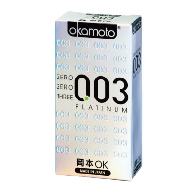Okamoto 岡本 - 岡本衛生套 003極薄 12入