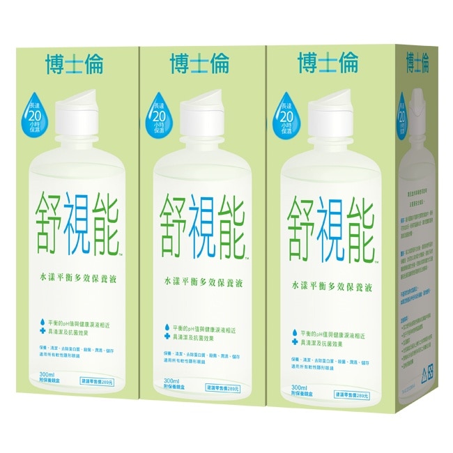 博士倫舒視能水漾平衡多效保養液900ml image