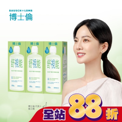 Bausch Lomb博士倫 博士倫舒視能水漾平衡多效保養液900ml