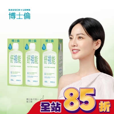 Bausch Lomb博士倫 博士倫舒視能水漾平衡多效保養液900ml
