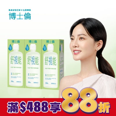 Bausch Lomb博士倫 博士倫舒視能水漾平衡多效保養液900ml