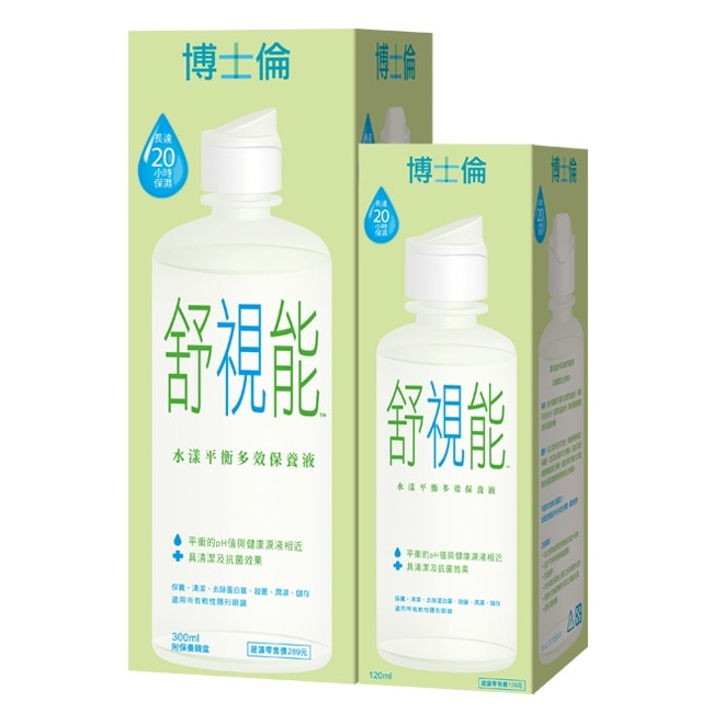 博士倫舒視能水漾平衡多效保養液420ml image