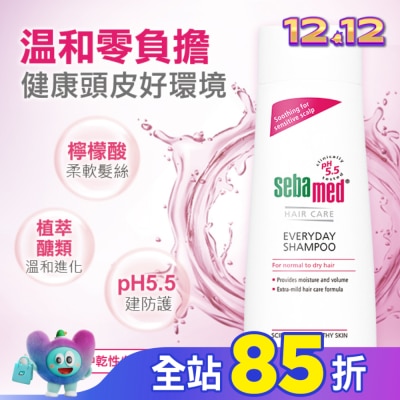 seba med 施巴 施巴 溫和洗髮乳 400ml