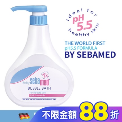 seba med 施巴 施巴嬰兒泡泡浴露500ml