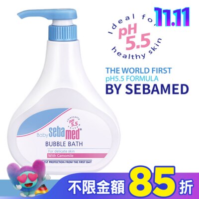 seba med 施巴 施巴嬰兒泡泡浴露500ml