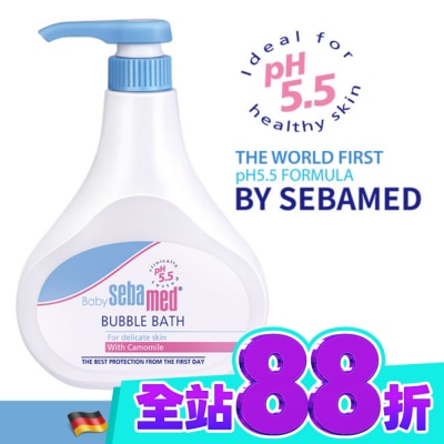 seba med 施巴 施巴嬰兒泡泡浴露500ml image