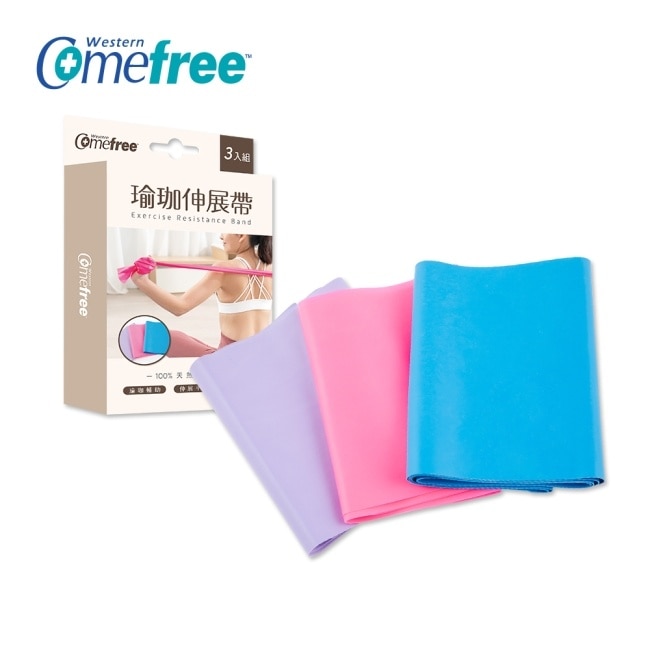 Comefree瑜珈伸展帶