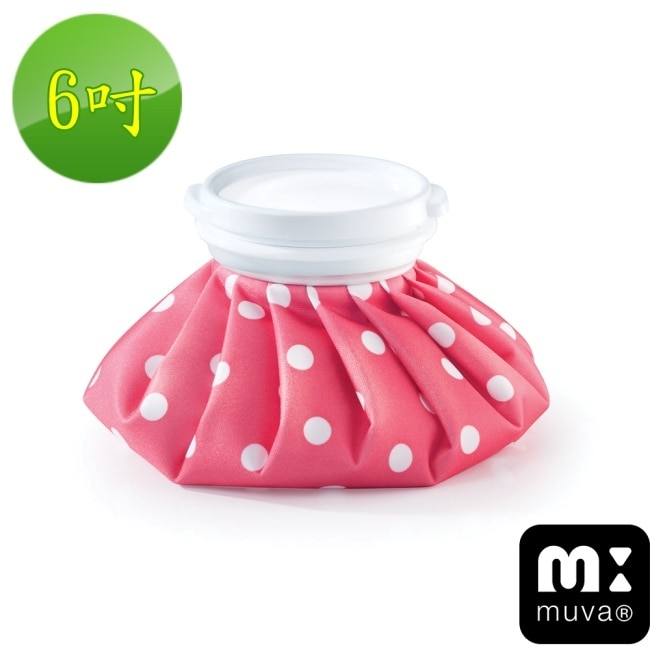 MUVA冰熱雙效水袋6吋(粉圓點)SA3003PK image
